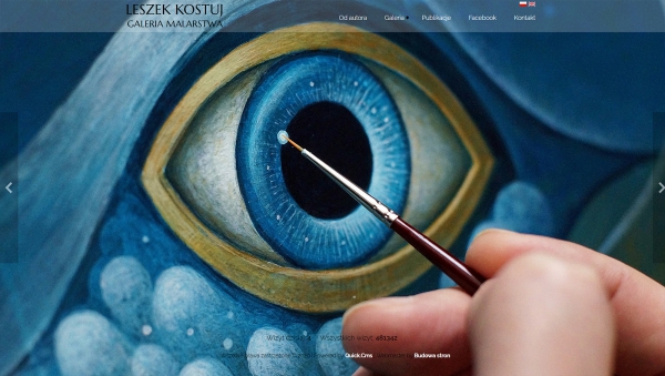 projekt strony www.kostuj.com