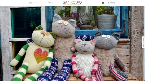 projekt strony www.sankowo.com